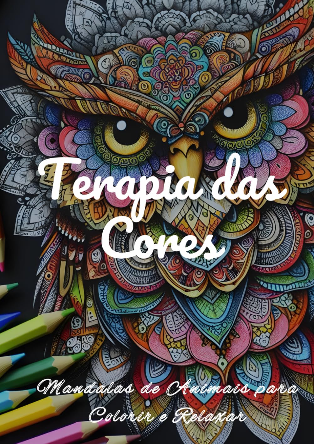 ler totalmente Terapia da Cores: Mandalas de Animais para Colorir e Relaxar (Portuguese Edition)
