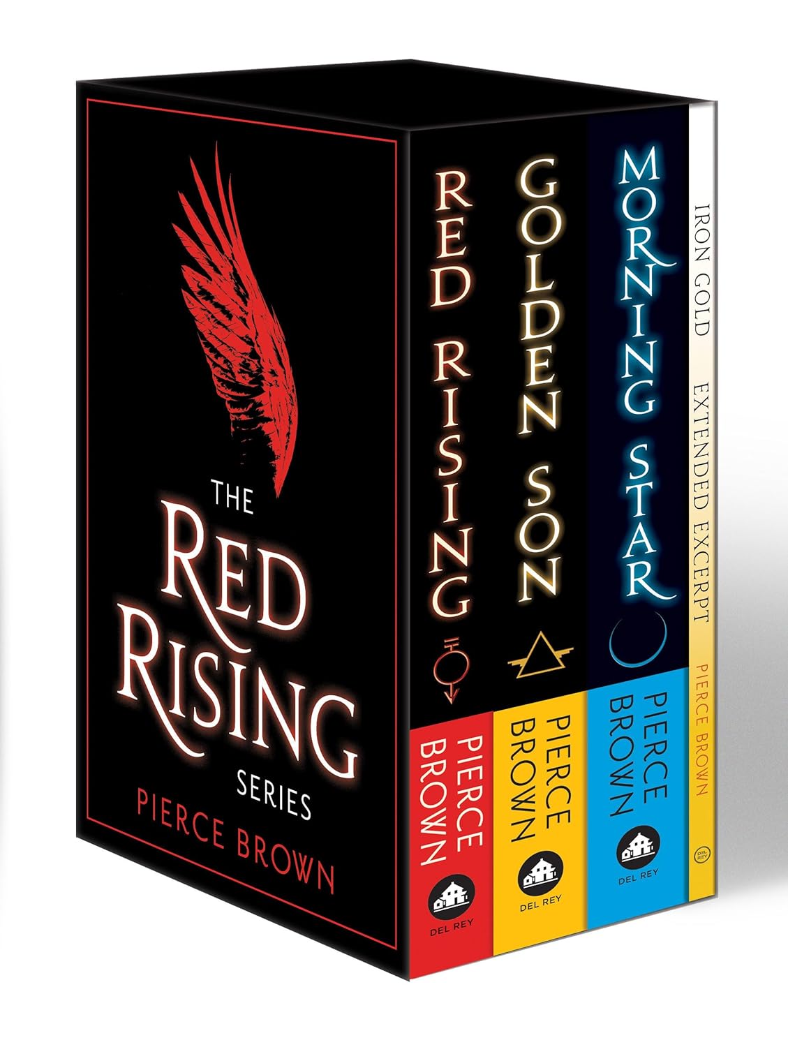 Red Rising 3-Book Box Set: Red Rising, Golden Son, Morning Star, and an Exclusive Extended Excerpt of Iron Gold: 1-3