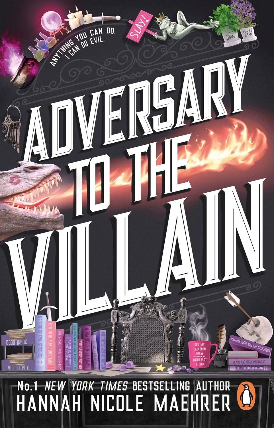 ler totalmente Adversary to the Villain: The hilarious fantasy romance from the New York Times bestselling author and TikTok sensation (Assistant to the Villain Book 4) (English Edition)