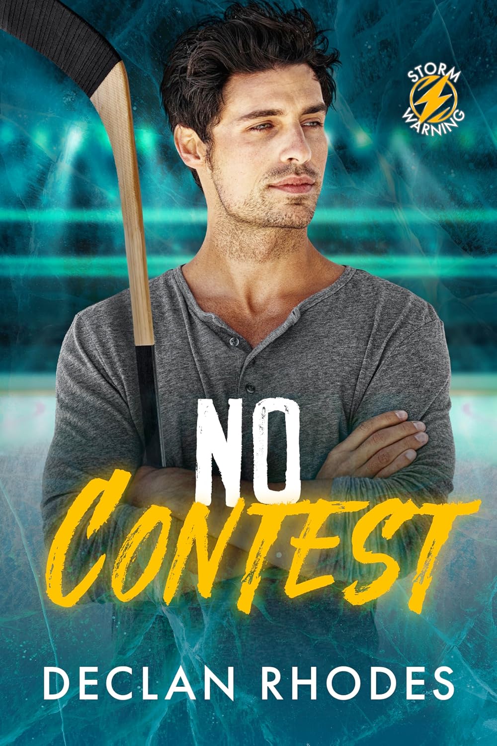 No Contest: A MM Hockey Romance (Storm Warning Book 2) (English Edition)