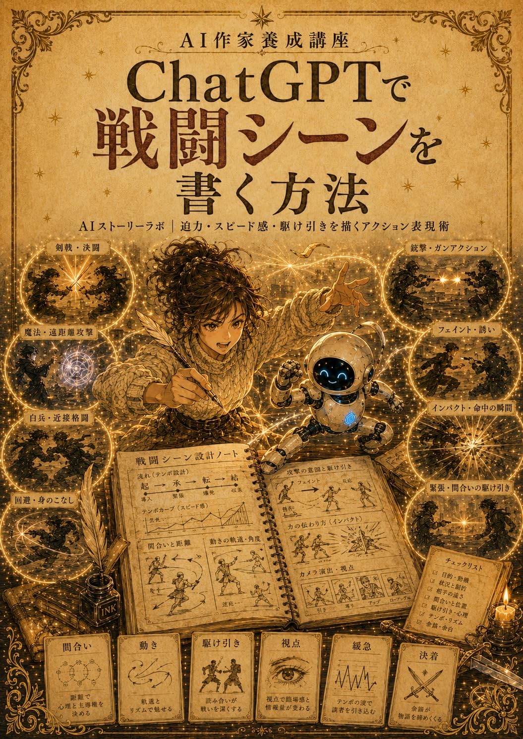 capítulo por capítulo baixar How to Write Battle Scenes with ChatGPT: AI Story Lab Action Writing Techniques for Powerful Fast Paced Tactical Battle Scenes AI Writer Training Course (KIJIO STUDIO) (Japanese Edition)