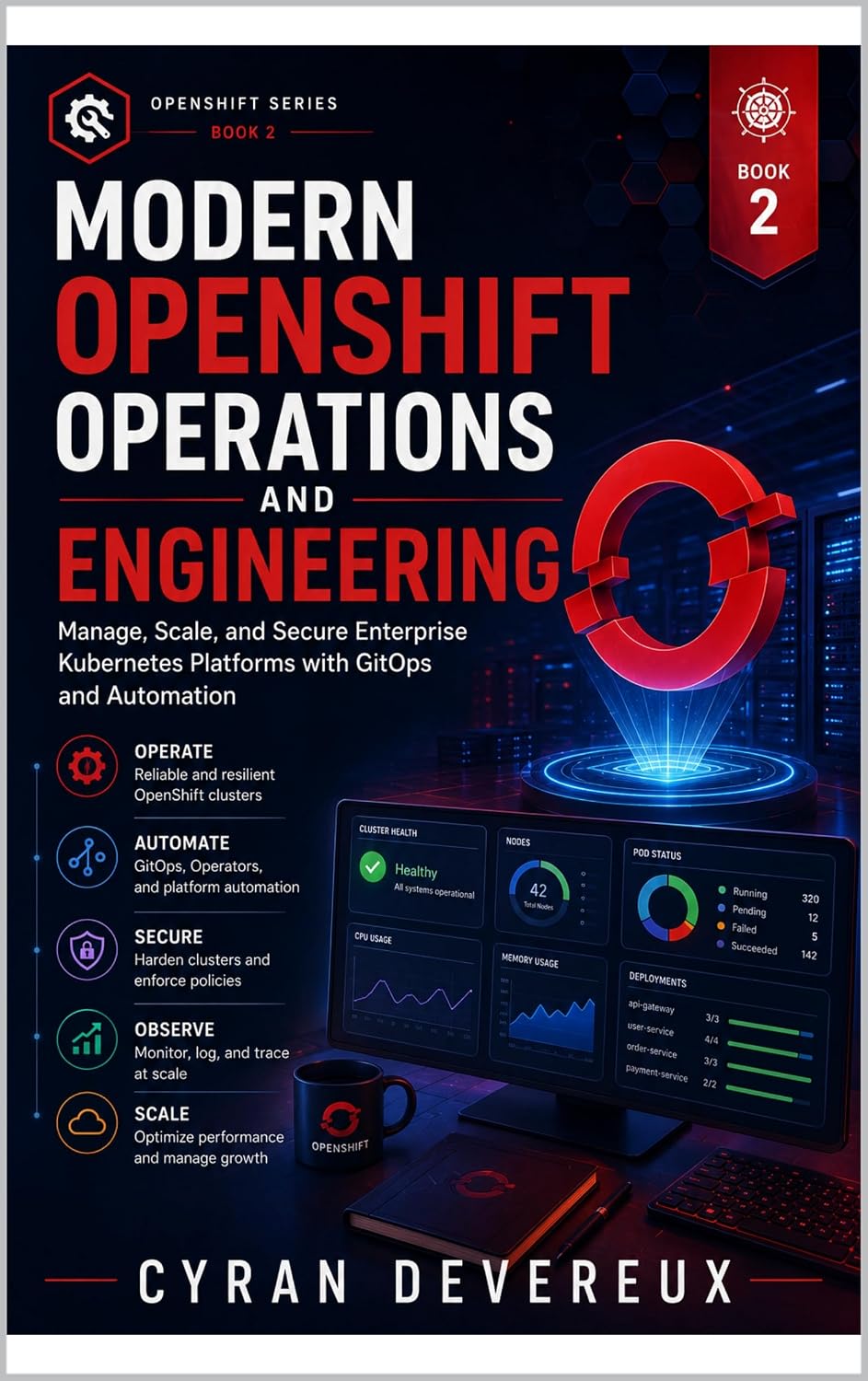 MODERN OPENSHIFT OPERATIONS AND ENGINEERING: Manage, Scale, and Secure Enterprise Kubernetes Platforms with GitOps and Automation (OPENSHIFT: MODERN CLOUD-NATIVE... ENGINEERING SERIES Book 2) (English Edition) baixar livro de graça