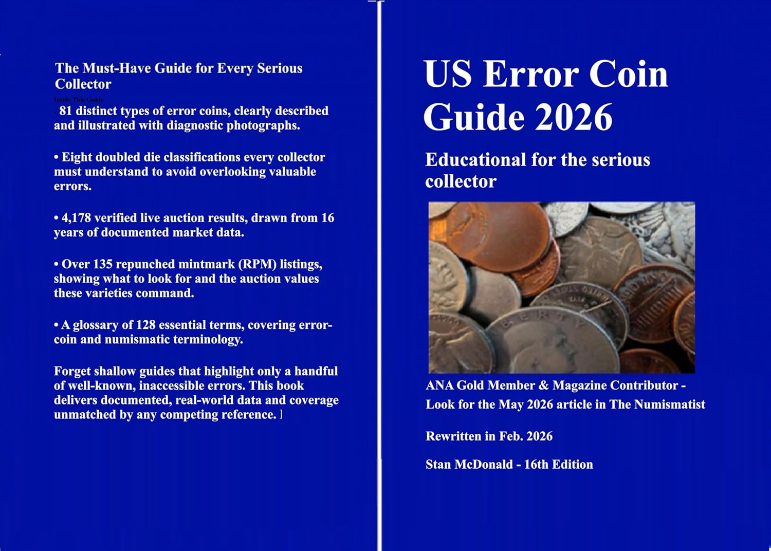 US Error Coin Guide 2026: Unsurpassed and Comprehensive (English Edition) baixar livro de graça