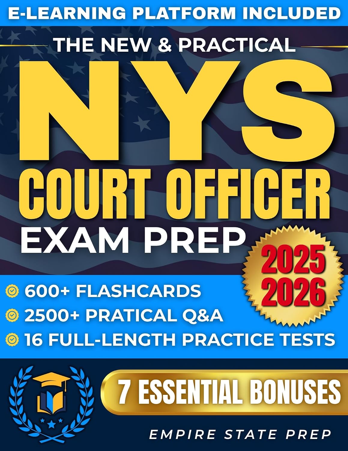 ler totalmente The New & Practical NYS Court Officer Exam Prep: A Complete, Practice-Focused Program With 2500+ Questions, 16 Simulated Exams, and Fitness Help to Get... Repeating the Test Twice (English Edition)