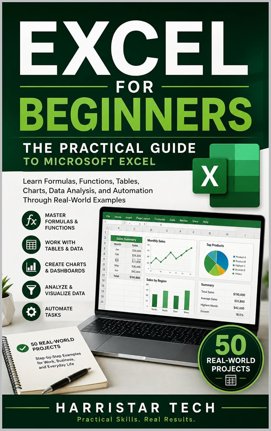 Excel for Beginners: The Practical Guide to Microsoft Excel (The Practical IT & Technology Skills Book 5) (English Edition) baixar o livro de graça