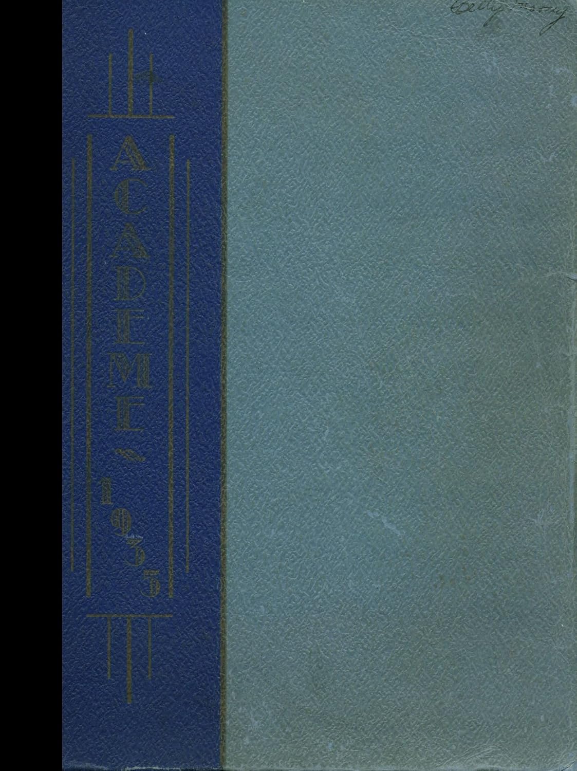 ler totalmente (Reprint) 1935 Yearbook: Academy High School, Erie, Pennsylvania