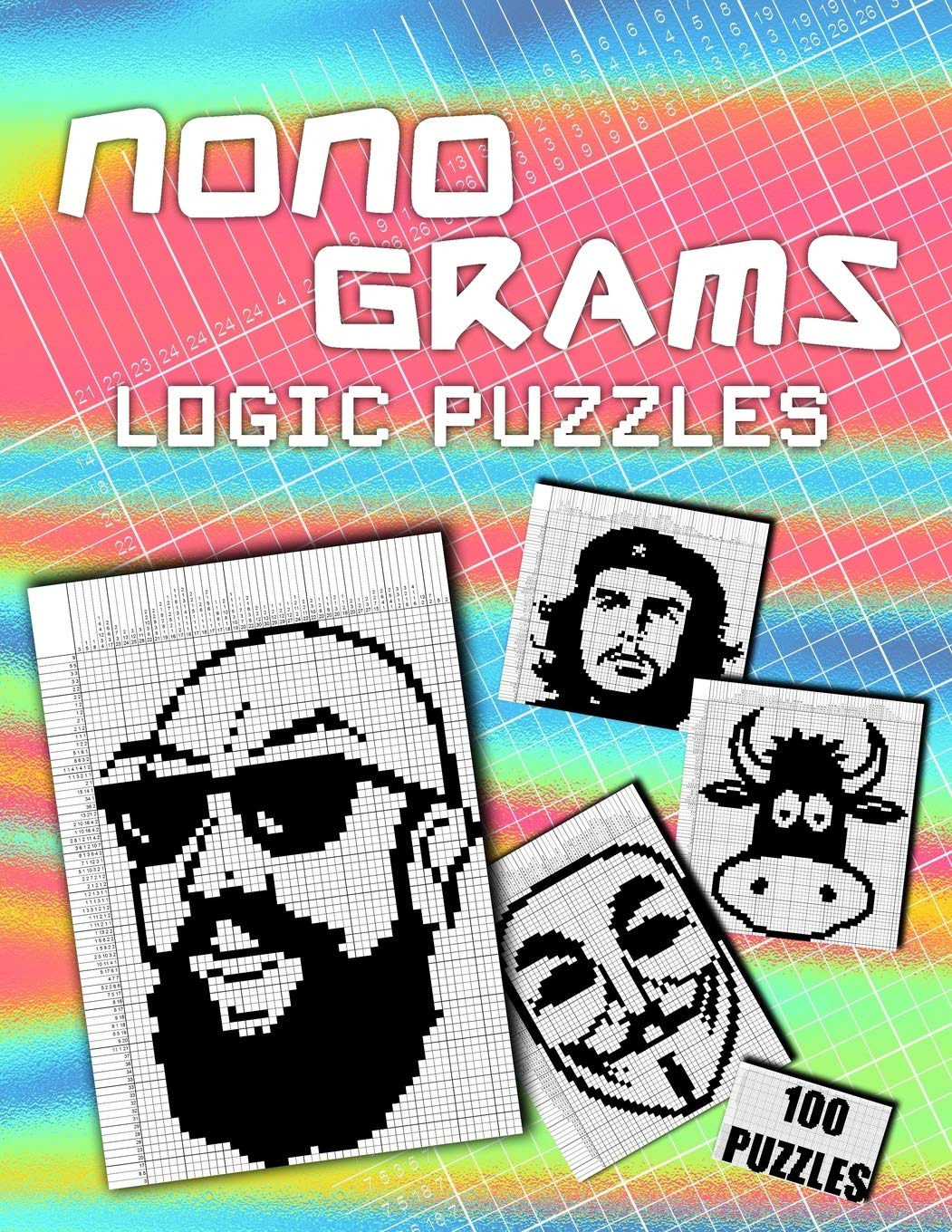 Nonograms Hanjie Puzzle Book For Adults: 100 Challenging Picross Puzzles Easy To Hard Japanese Crosswords Griddlers Paint By Numbers Picture Cross Pixel Logic Puzzle Brain Teaser baixar livro de graça