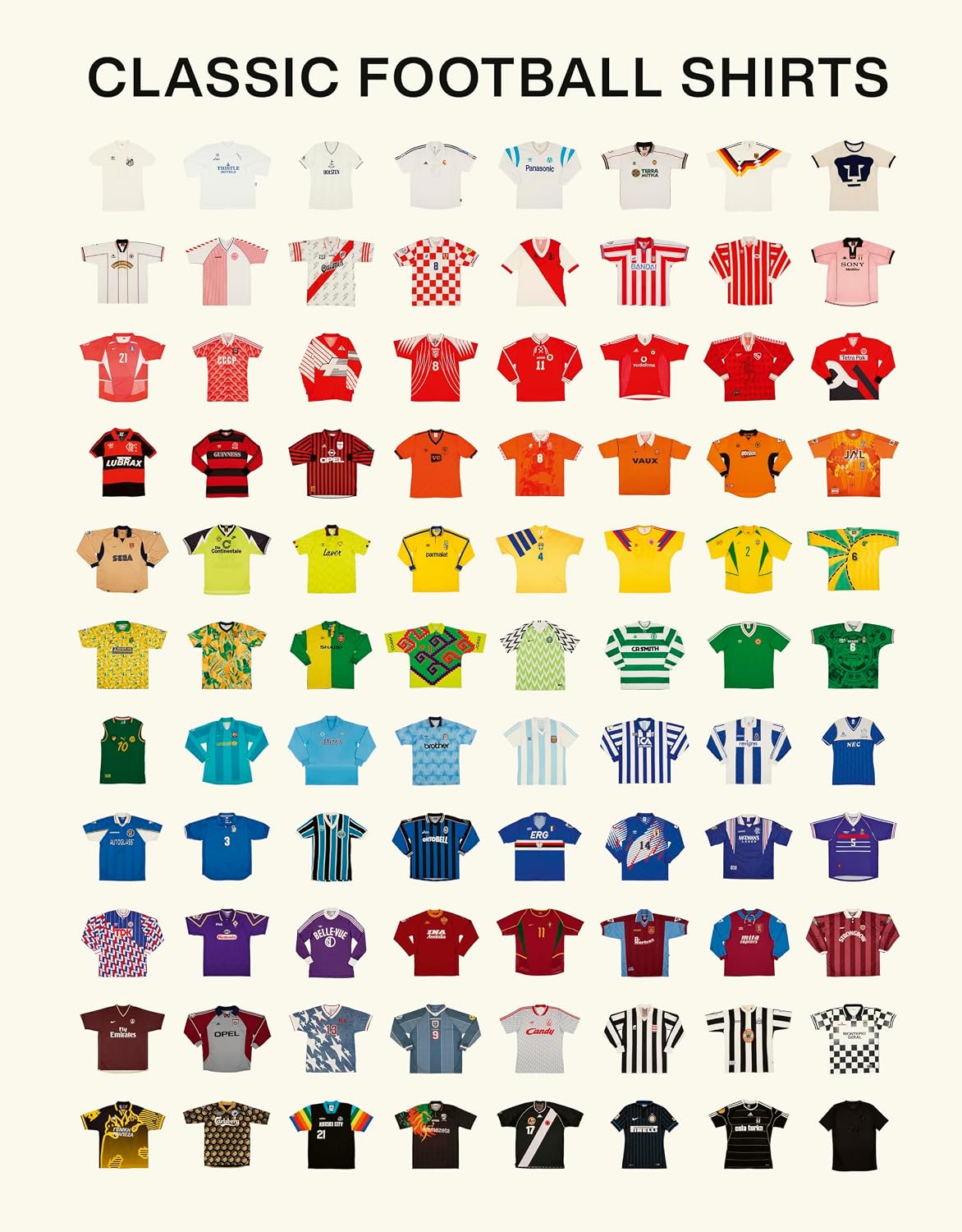capítulo por capítulo baixar Classic Football Shirts: The Ultimate Guide to Iconic Football Kits - The Sunday Times Bestseller (English Edition)