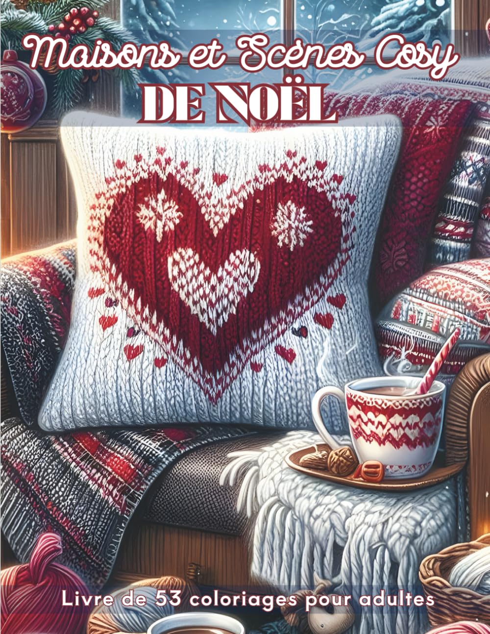 Maisons et Scènes Cosy de Noël: Livre de Coloriage d'Intérieur de Maisons de Noël Festives, Scènes chaleureuses au Coin du Feu, du Sapin de Noël |... Les Fêtes de Noël, de Fin d'Année et d'Hiver baixar o livro de graça