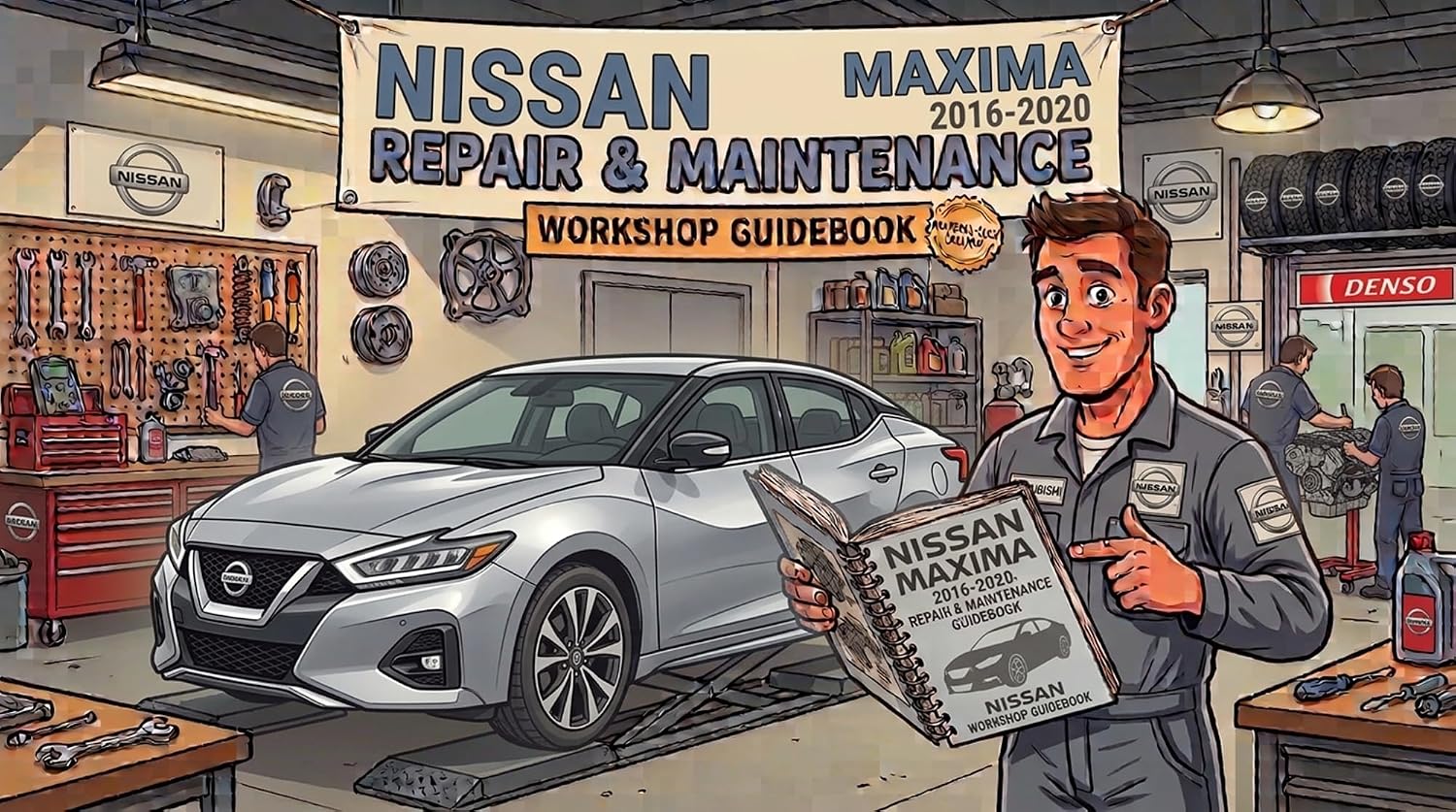 ler totalmente Nissan Maxima 2016-2020, Vehicle Repair Manual, Parts, Wiring, Workshop Book (English Edition)