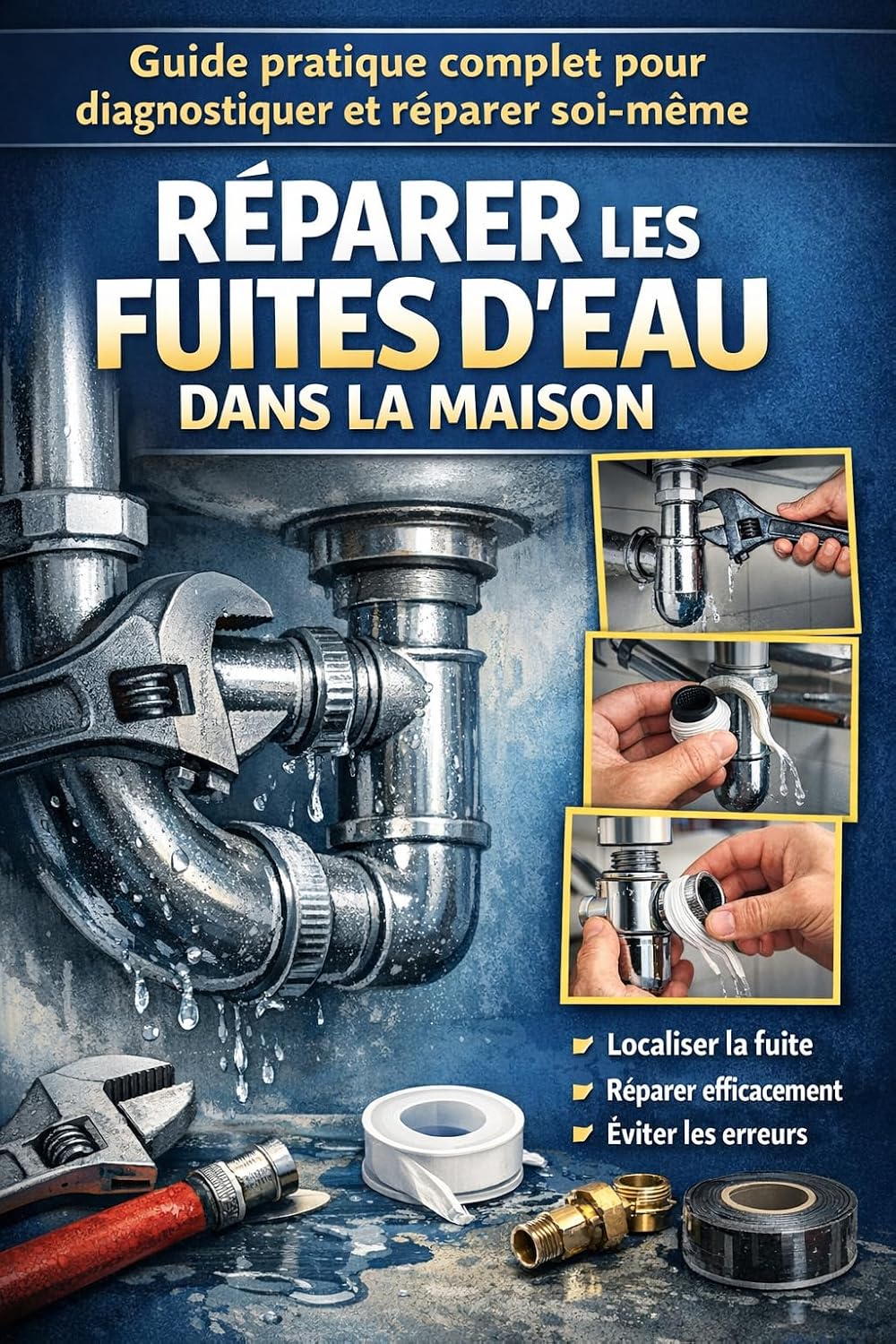 ler totalmente Réparer les fuites d’eau dans la maison: Guide pratique pour diagnostiquer et réparer soi-même (French Edition)