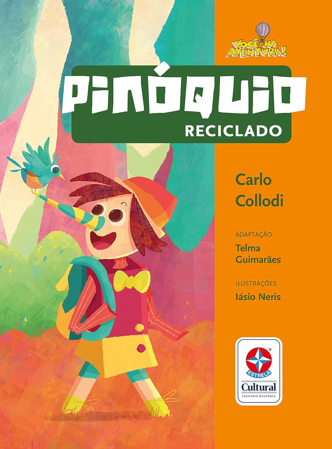 ler totalmente Pinóquio reciclado: uma experiência de leitura interativa