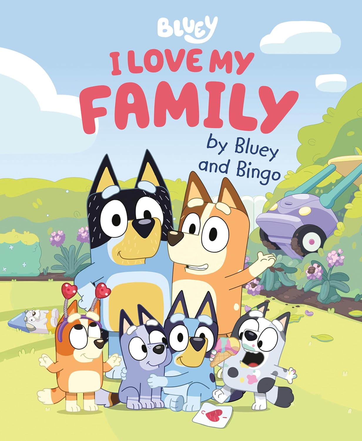 I Love My Family by Bluey and Bingo baixar livro de graça