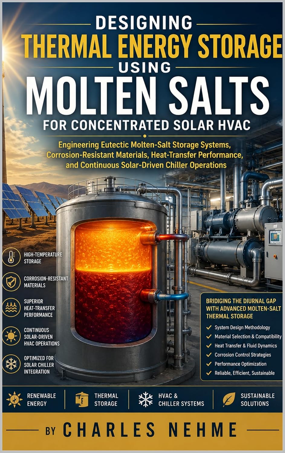 ler totalmente Designing Thermal Energy Storage Using Molten Salts for Concentrated Solar HVAC: Engineering Eutectic Molten-Salt Storage Systems, Corrosion-Resistant... Heat-Transfer Performance (English Edition)
