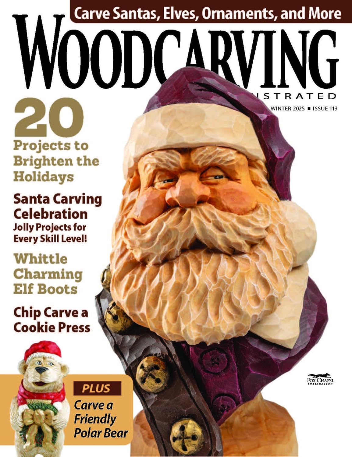 Woodcarving Illustrated Issue 113 Winter 2025 (English Edition) baixar o livro de graça