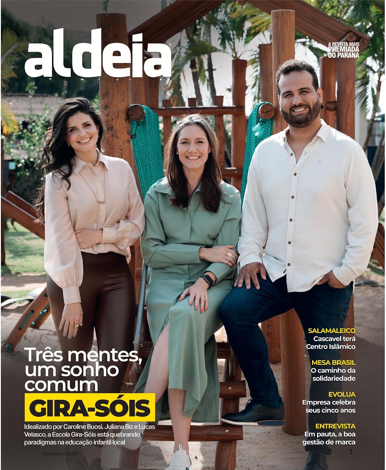 Aldeia Ed. 176 - Três mentes, um sonho em comum: Gira-Sóis baixar o livro de graça
