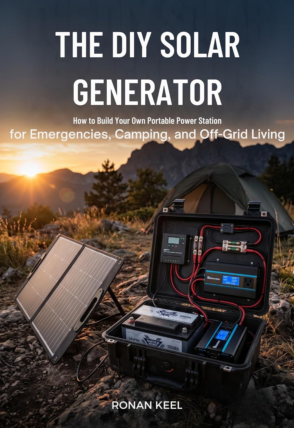 ler totalmente The DIY Solar Generator: How to Build Your Own Portable Power Station for Emergencies, Camping, and Off-Grid Living (English Edition)
