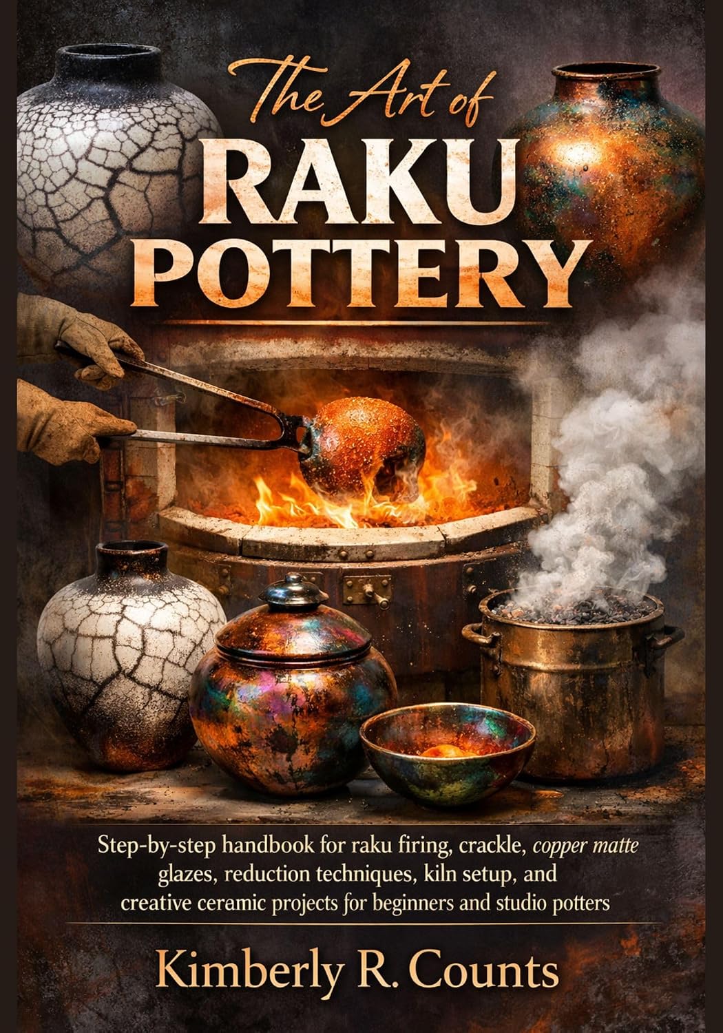 ler totalmente The Art of Raku Pottery: Step-by-step handbook for raku firing, crackle, copper matte glazes, reduction techniques, kiln setup, and creative ceramic (English Edition)