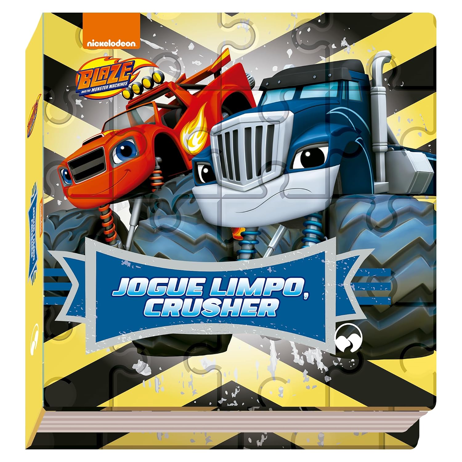 Blaze and the Monster Machine - Jogue limpo, Crusher: Livro Almofadado baixar o livro de graça