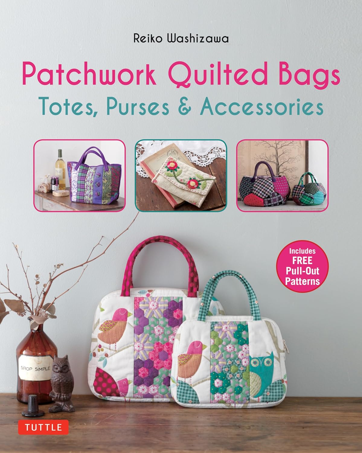 ler totalmente Patchwork Quilted Bags: Totes, Purses and Accessories