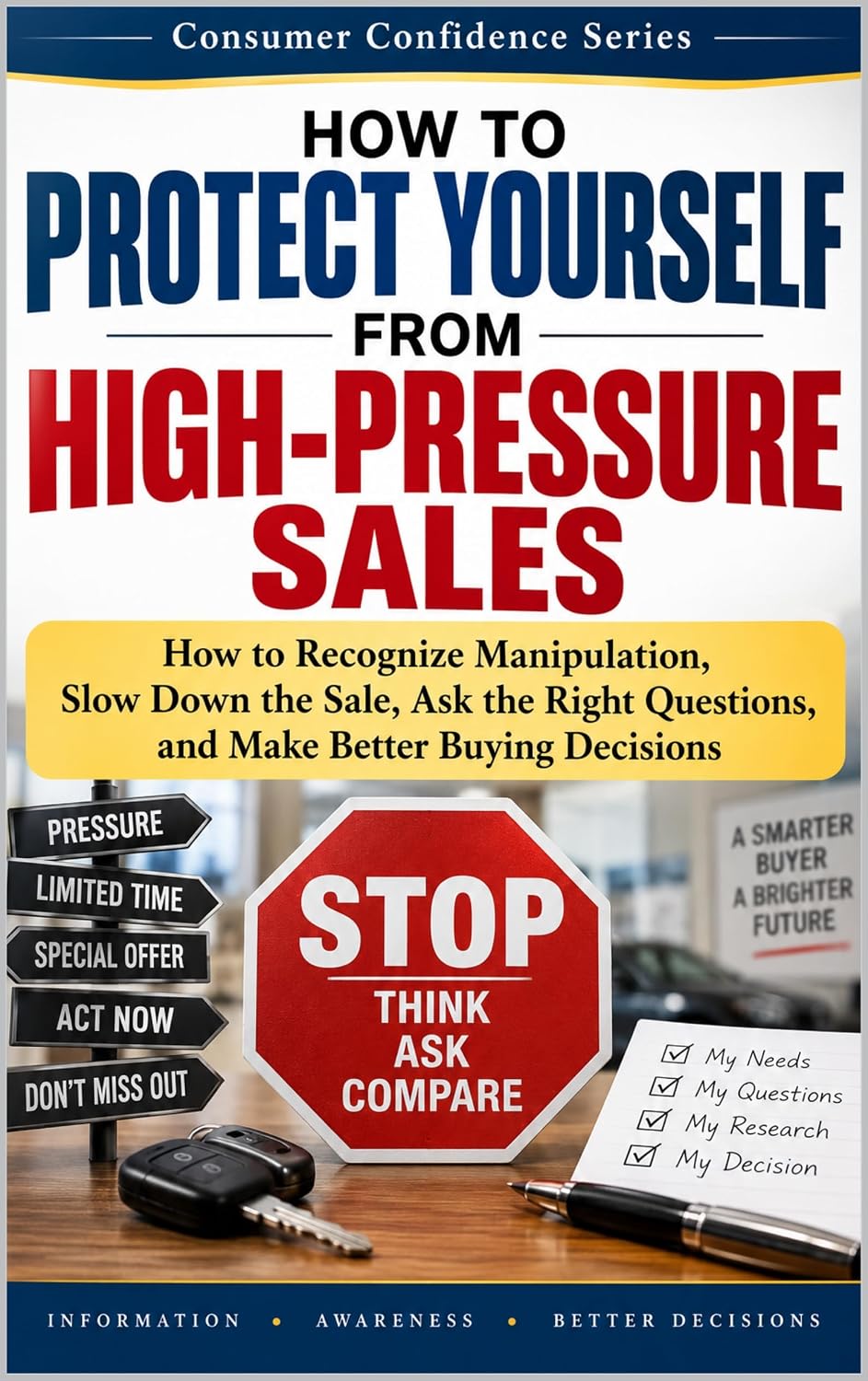 How to Protect Yourself from High-Pressure Sales: How to Recognize Manipulation, Slow Down the Sale, Ask the Right Questions, and Make Better Buying Decisions... Confidence Series Book 3) (English Edition) baixar o livro de graça