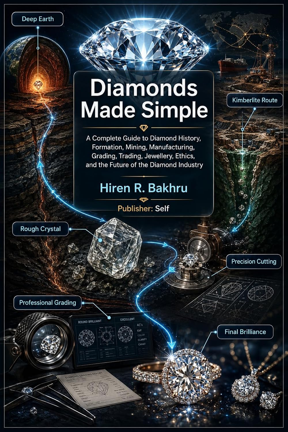 capítulo por capítulo baixar Diamonds Made Simple: A Complete Guide to Diamond History, Formation, Mining, Manufacturing, Grading, Trading, Jewellery, Ethics, and the Future of the Diamond Industry (English Edition)