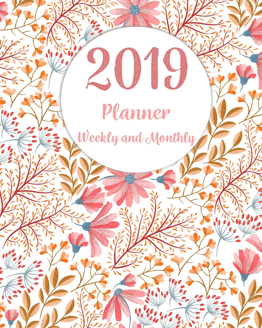 2019 Planner Weekly and Monthly: Monthly Schedule Organizer - Agenda Planner 2019, 12 Months Calendar, Appointment Notebook, Monthly Planner, to Do List baixar o livro de graça