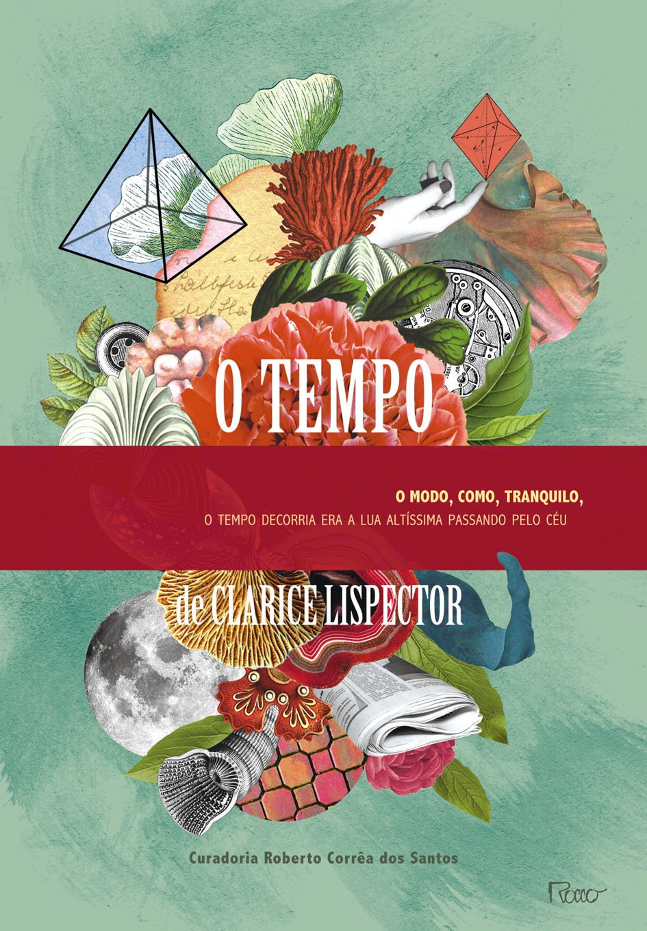 O tempo: O modo, como, tranquilo, o tempo decorria era a lua altíssima passando pelo céu