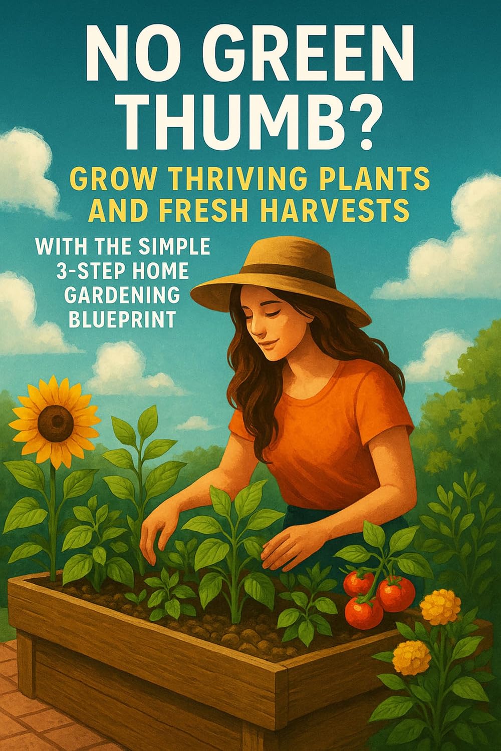 No Green Thumb? Grow Thriving Plants and Fresh Harvests with the Simple 3-Step Home Gardening Blueprint (English Edition) baixar o livro de graça