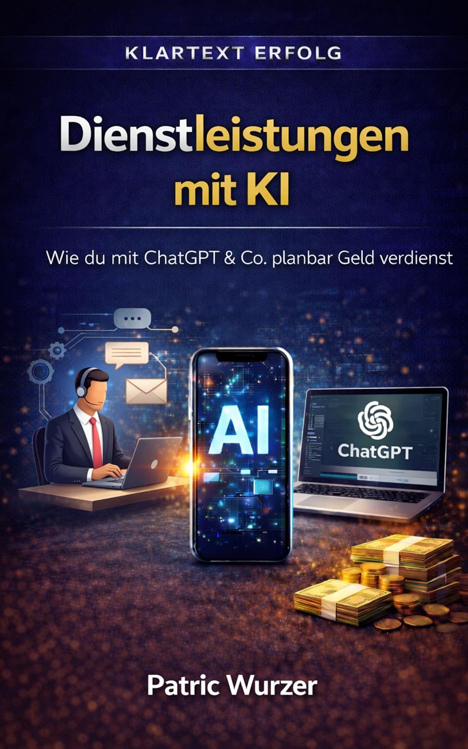 Dienstleistungen mit KI: Wie du mit ChatGPT & Co. planbar Geld verdienst (Klartext Erfolg 2) (German Edition) baixar o livro de graça