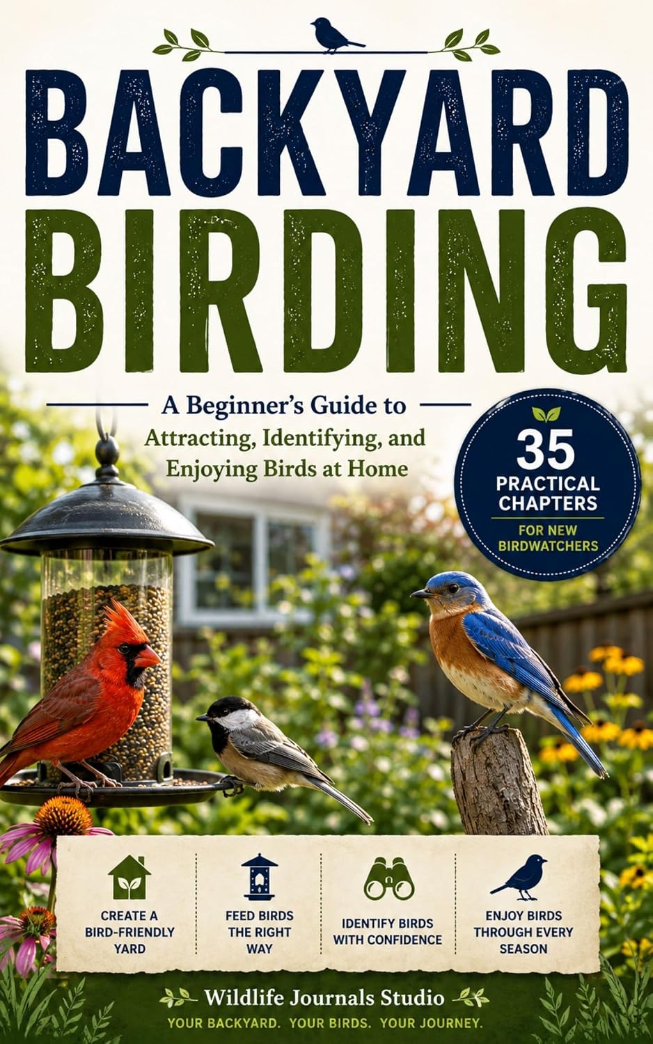 ler totalmente BACKYARD BIRDING: A Beginner's Guide to Attracting, Identifying, and Enjoying Birds at Home (English Edition)
