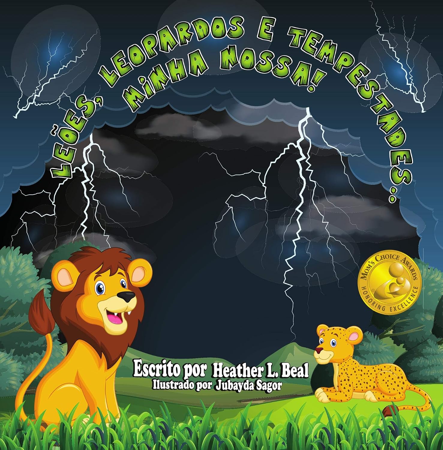 Leões, Leopardos e Tempestades..minha nossa! (Portuguese Edition): Um livro de segurança de tempestades baixar livro de graça