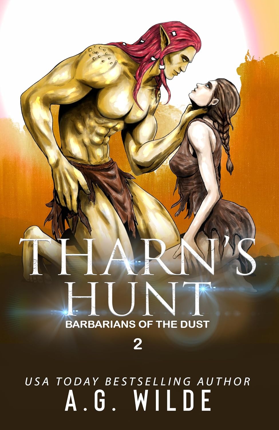 ler totalmente Tharn's Hunt: A Fated Mates Alien Romance (Barbarians of the Dust Book 2) (English Edition)
