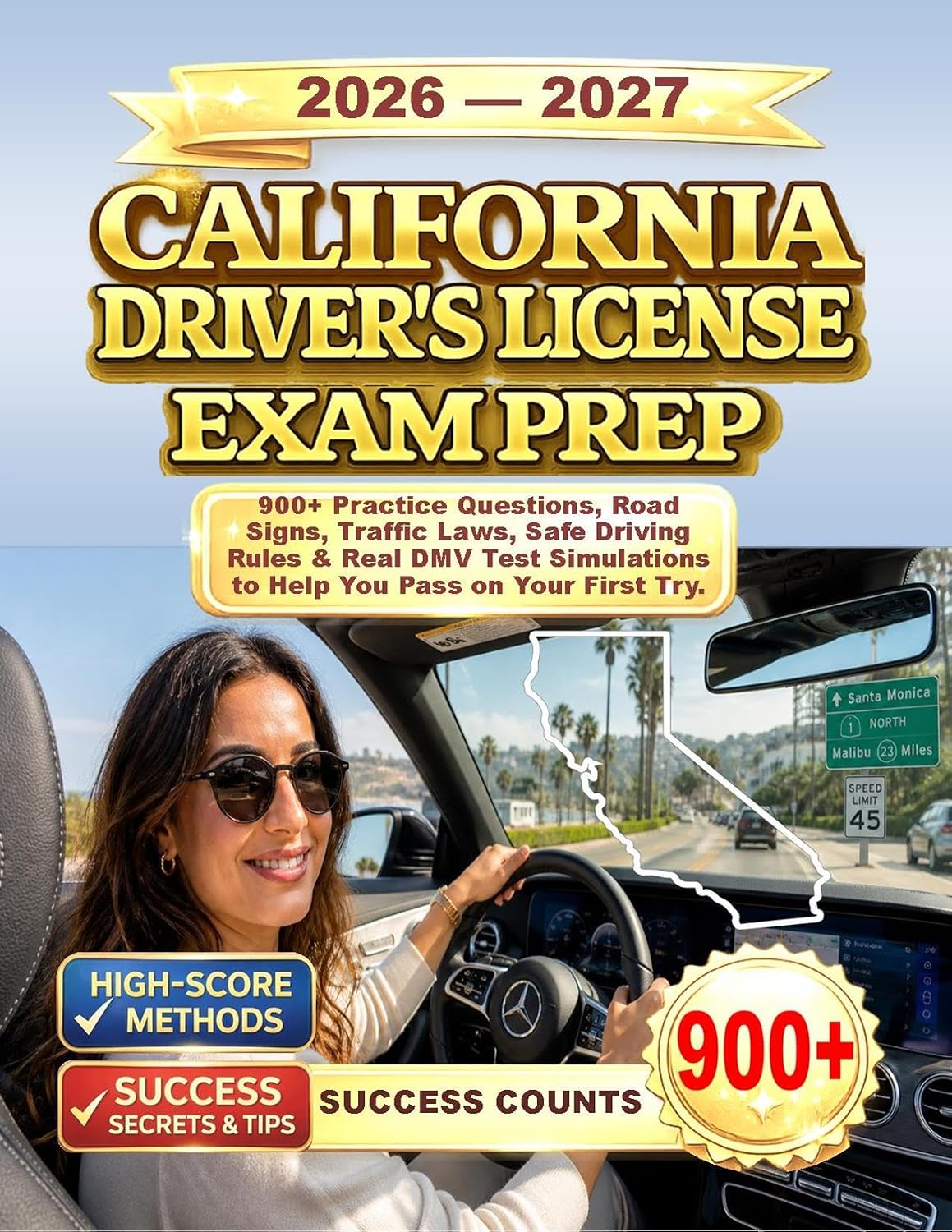 CALIFORNIA DRIVER’S LICENSE EXAM PREP: 900+ Practice Questions, Road Signs, Traffic Laws, Safe Driving Rules & Real DMV Test Simulations to Help You Pass on Your First Try (English Edition) baixar o livro de graça