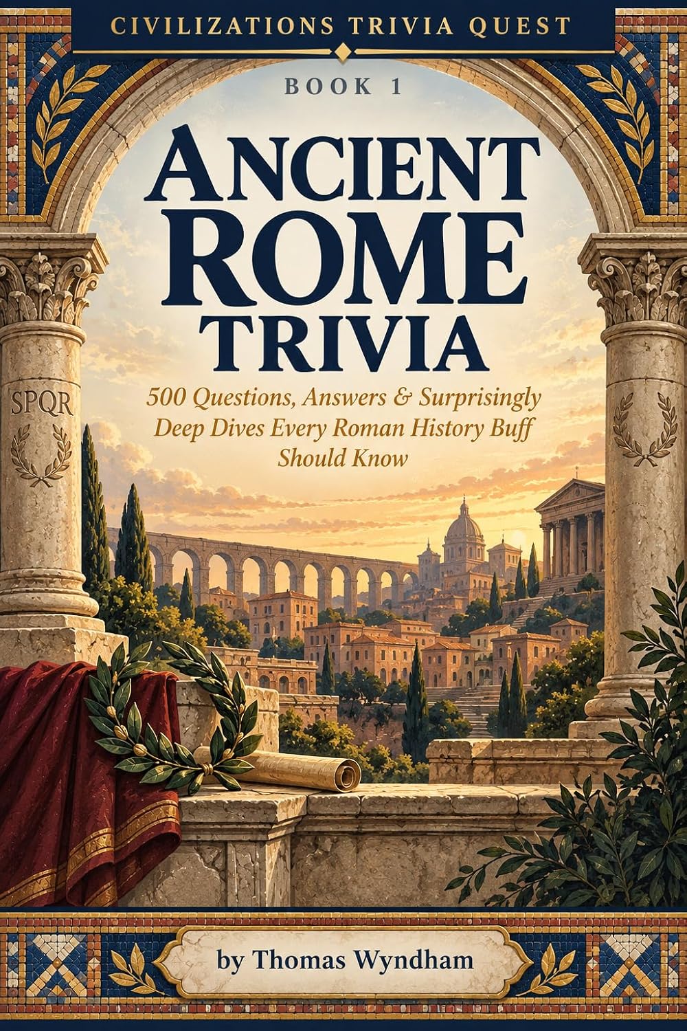 ler totalmente Ancient Rome Trivia: 500 Questions, Answers & Surprisingly Deep Dives Every Roman History Buff (and Every Curious Mind Who's Never Cracked a History Book)... Trivia Quest Book 1) (English Edition)