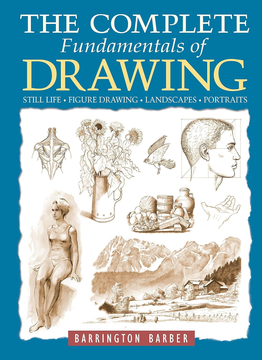 ler totalmente The Complete Fundamentals of Drawing: Still Life, Figure Drawing, Landscapes & Portraits (English Edition)