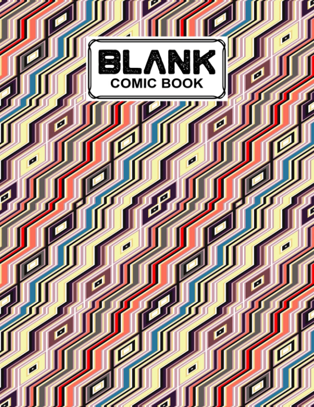 capítulo por capítulo baixar Blank Comic Book: Rainbows Cover Blank Comic Book, Create Your Own Story, Journal, Notebook, Sketchbook for Kids and Adults, 120 Pages - Size 8.5" x 11" Notebook by Holger Winter