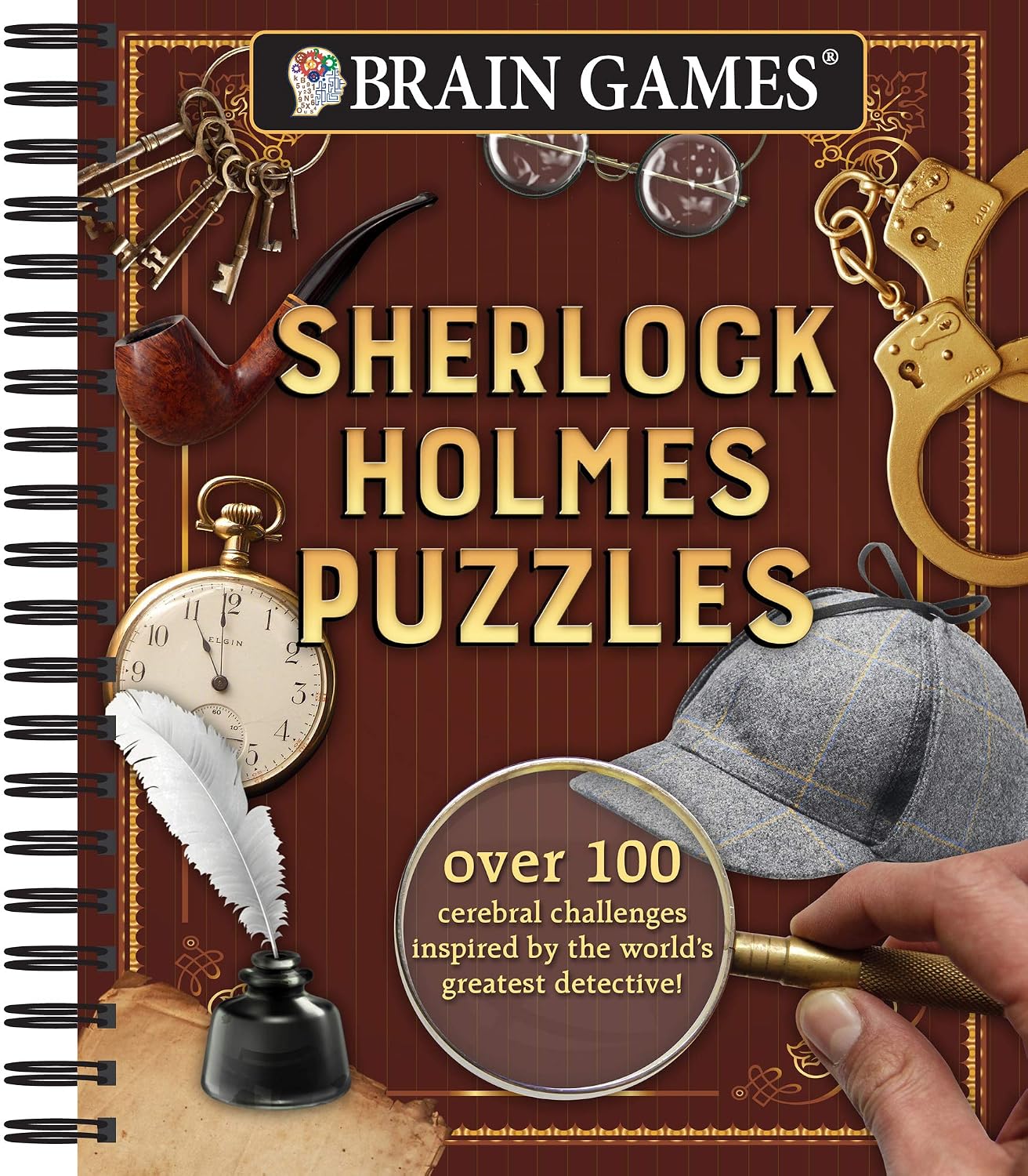Brain Games - Sherlock Holmes Puzzles (#1): Over 100 Cerebral Challenges Inspired by the World's Greatest Detective! Volume 1 baixar livro de graça