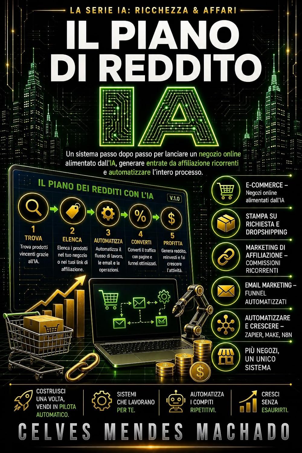 Il Piano di Reddito IA: Una Guida Focalizzata sui Sistemi all’E-Commerce Potenziato dall’IA, Reddito Affiliato Ricorrente, e Automazione ("La Ricchezza e gli Affari con l'IA" Vol. 4) (Italian Edition) baixar o livro de graça