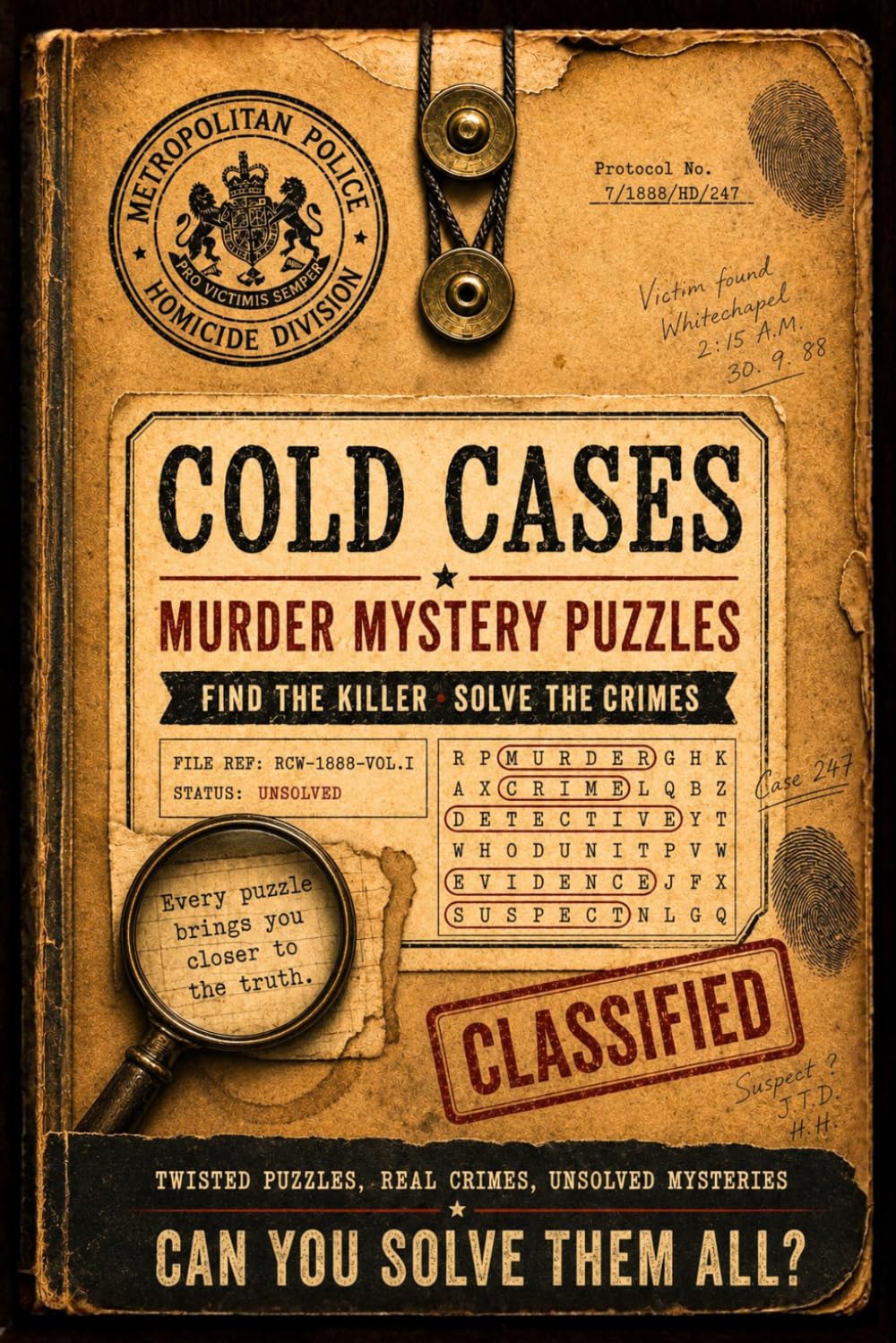 COLD CASES: Murder Mystery Puzzle Book | Become the Detective. Find the Killer. Solve the Crimes baixar livro de graça