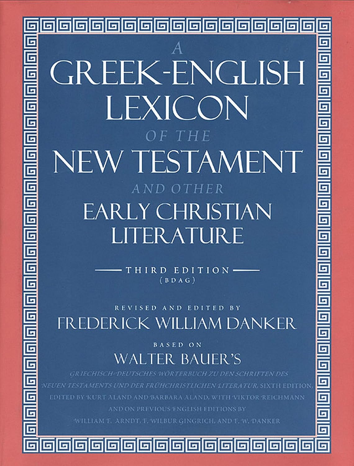 A Greek-English Lexicon of the New Testament and Other Early Christian Literature (English Edition) baixar livro de graça