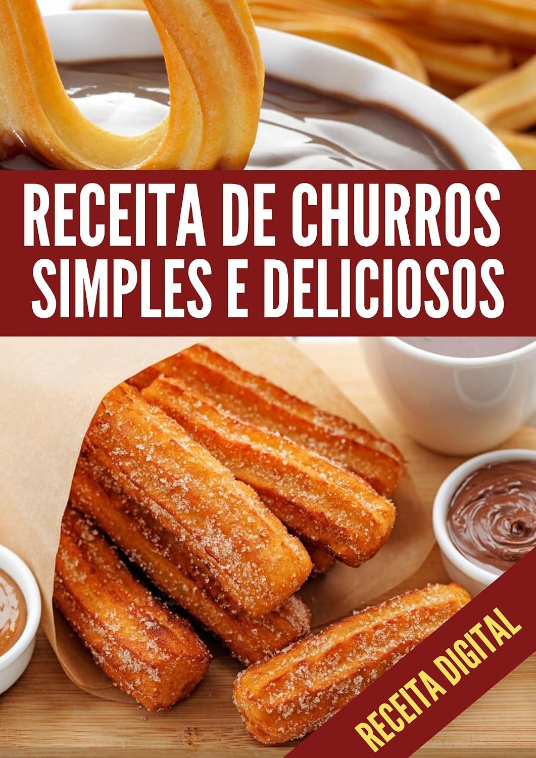 Receita de churros simples e deliciosos: Preparo fácil baixar livro de graça