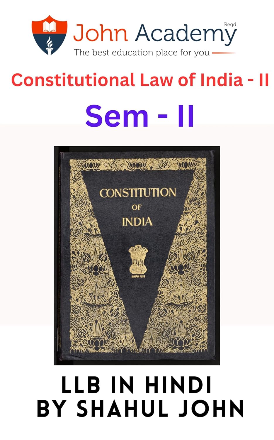 Constitutional Law of India – II (Hindi Edition) baixar livro de graça