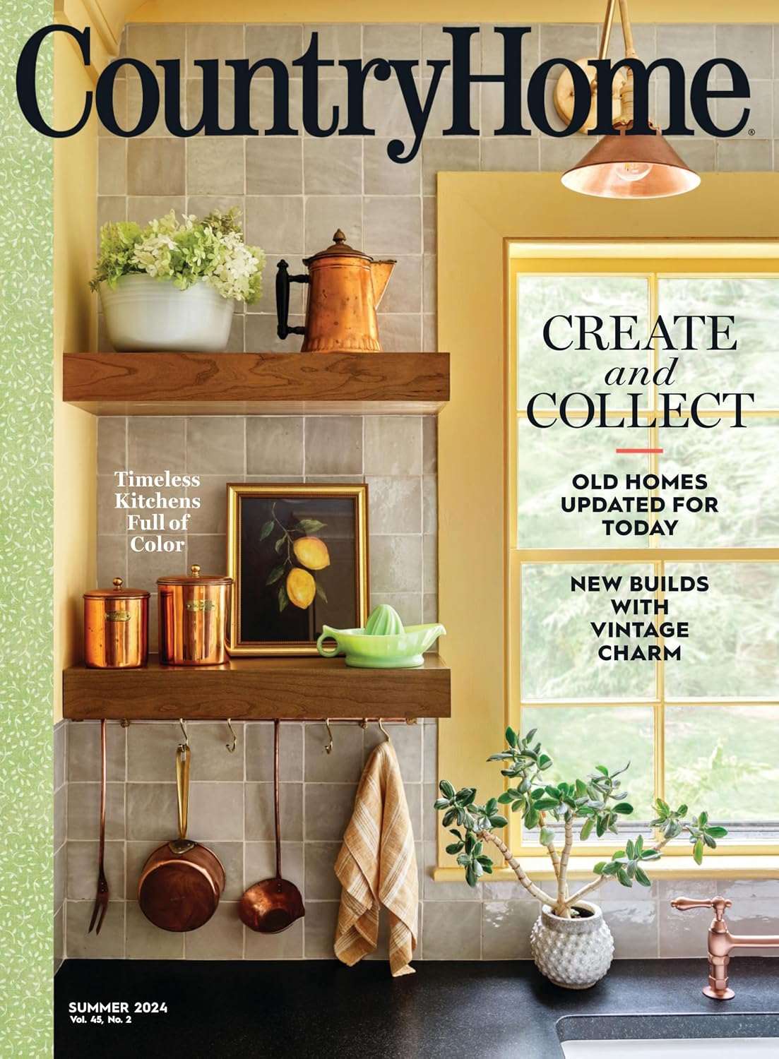 Country Home Create And Collect Old Homes Updated For Today Timeless Kitchens Kitchens Full of Color (English Edition) baixar o livro de graça