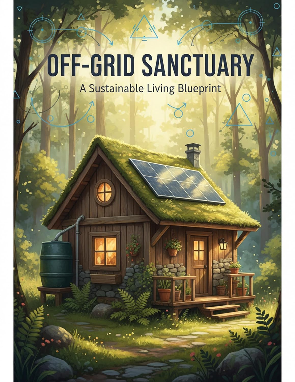 ler totalmente Off-Grid Sanctuary: A Sustainable Living Blueprint (English Edition)