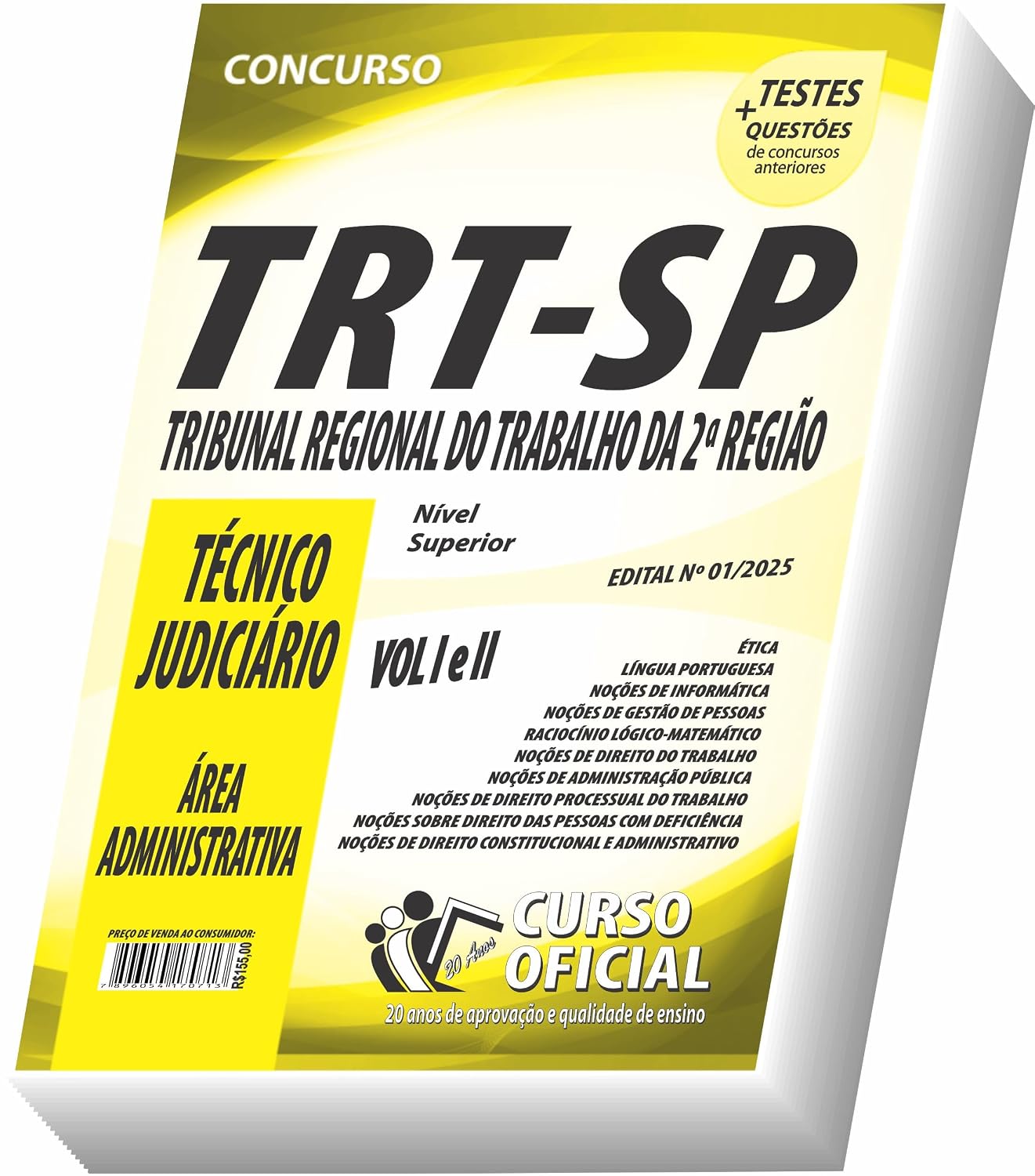 capítulo por capítulo baixar Apostila TRT - SP - Técnico Judiciário - Área Administrativa: 01