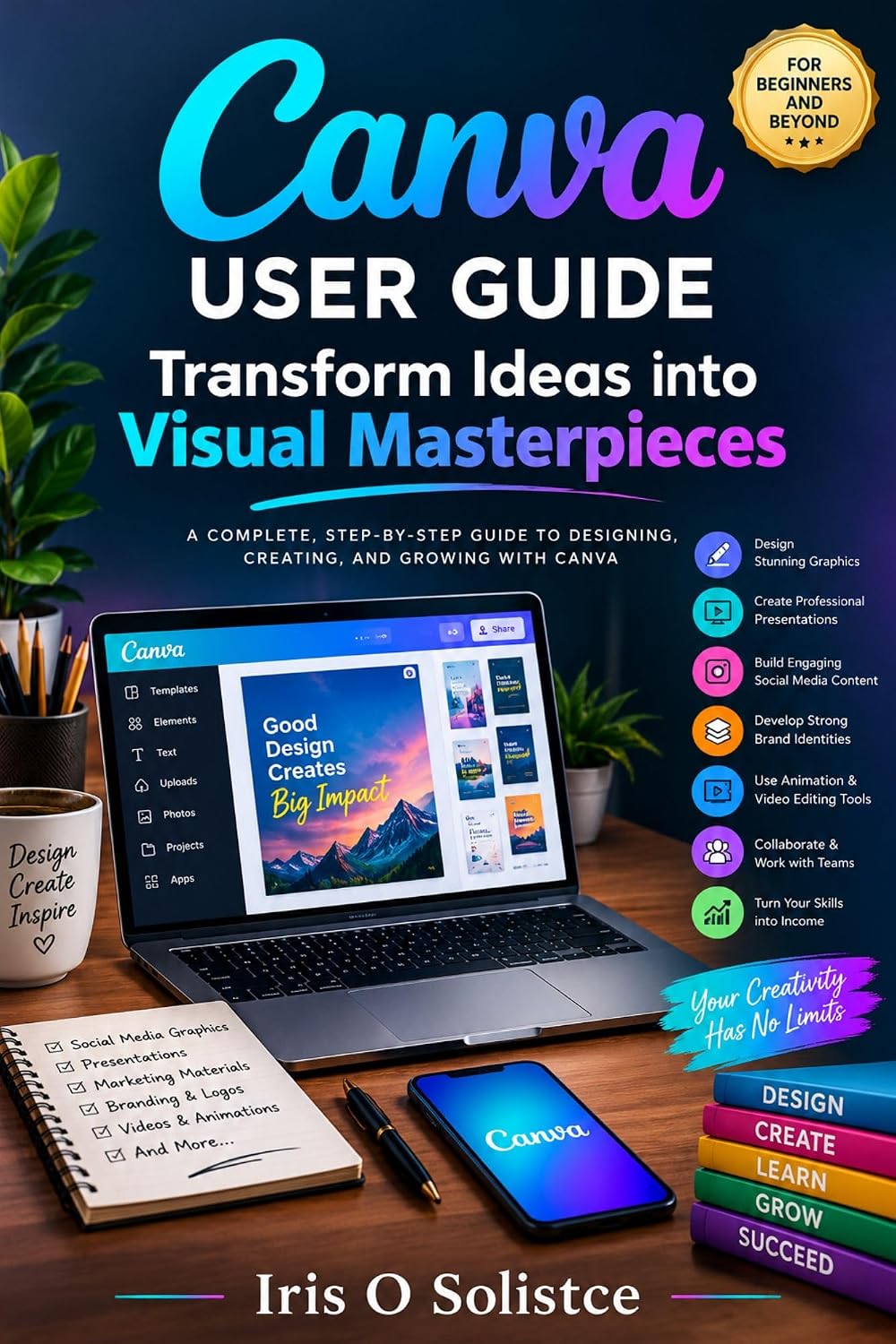 capítulo por capítulo baixar Canva user guide: Transform ideas into visual masterpiece (English Edition)
