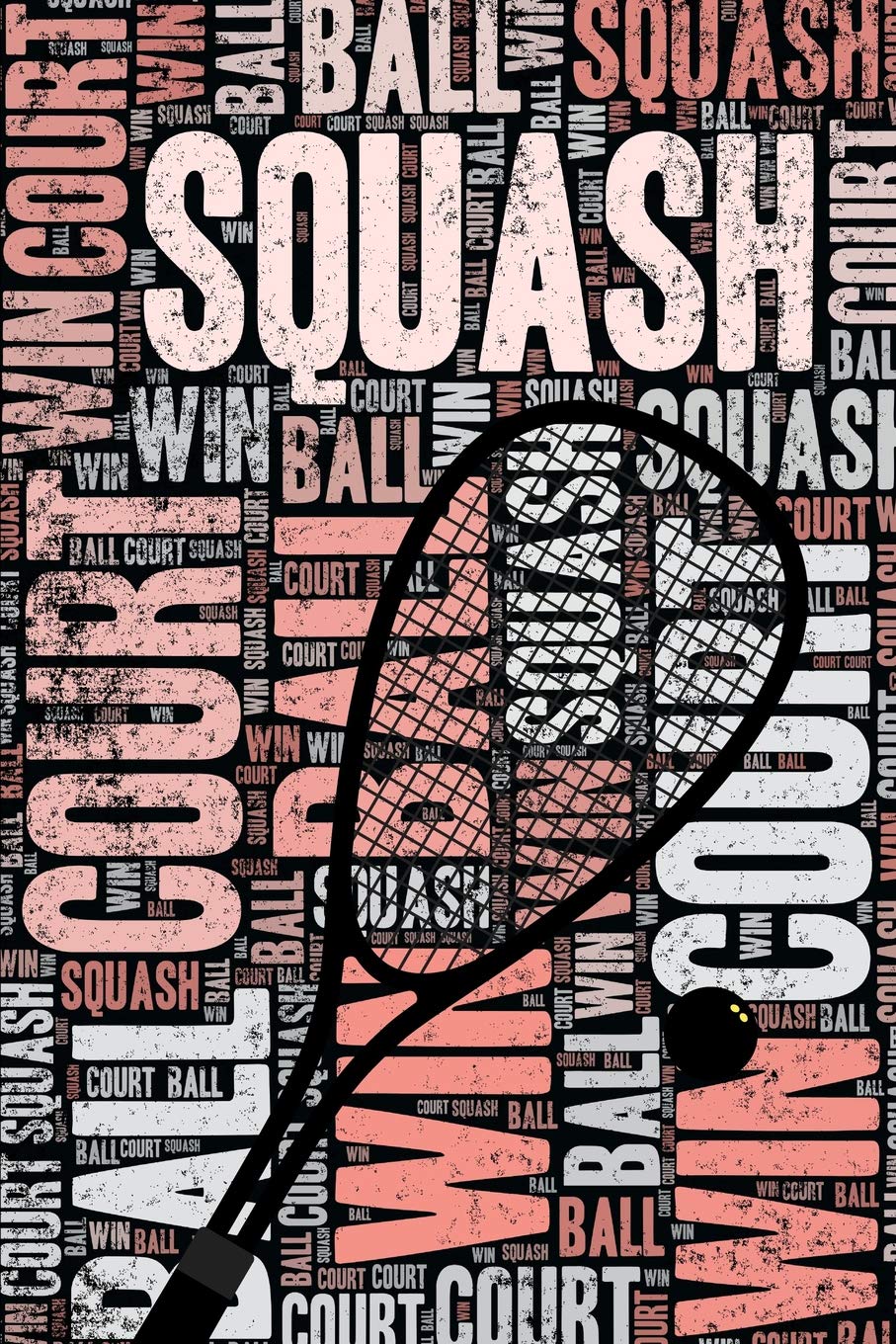 Womens Squash Journal: Cool Blank Lined Womens Squash Lovers Notebook For Player and Coach