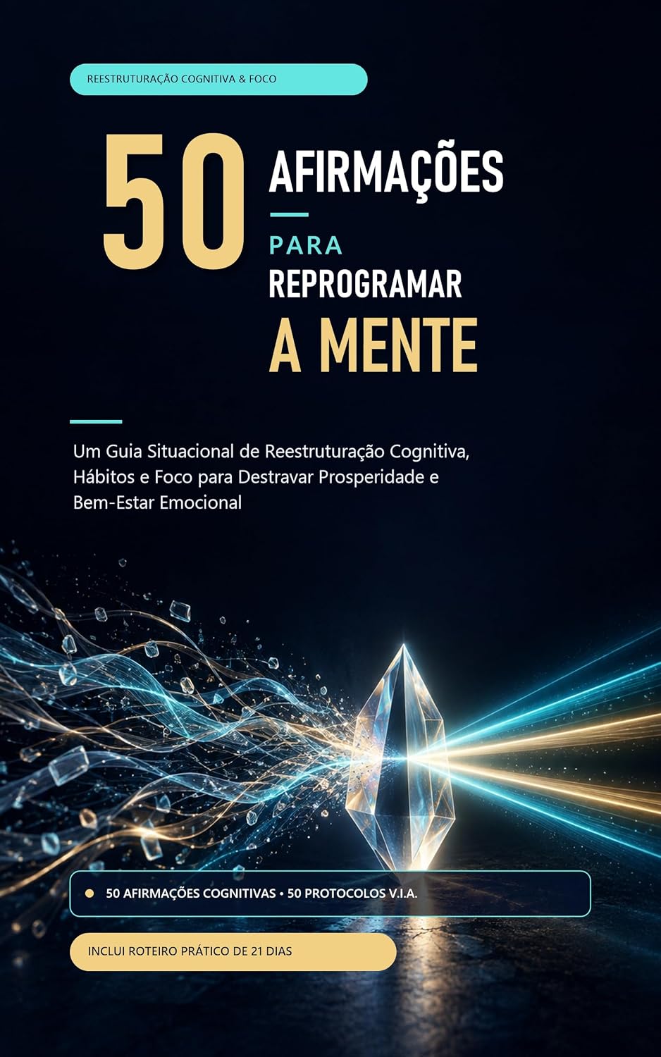 50 AFIRMAÇÕES PARA REPROGRAMAR A MENTE: Um Guia Situacional de Reestruturação Cognitiva, Hábitos e Foco para Destravar Prosperidade e Bem-Estar Emocional baixar o livro de graça