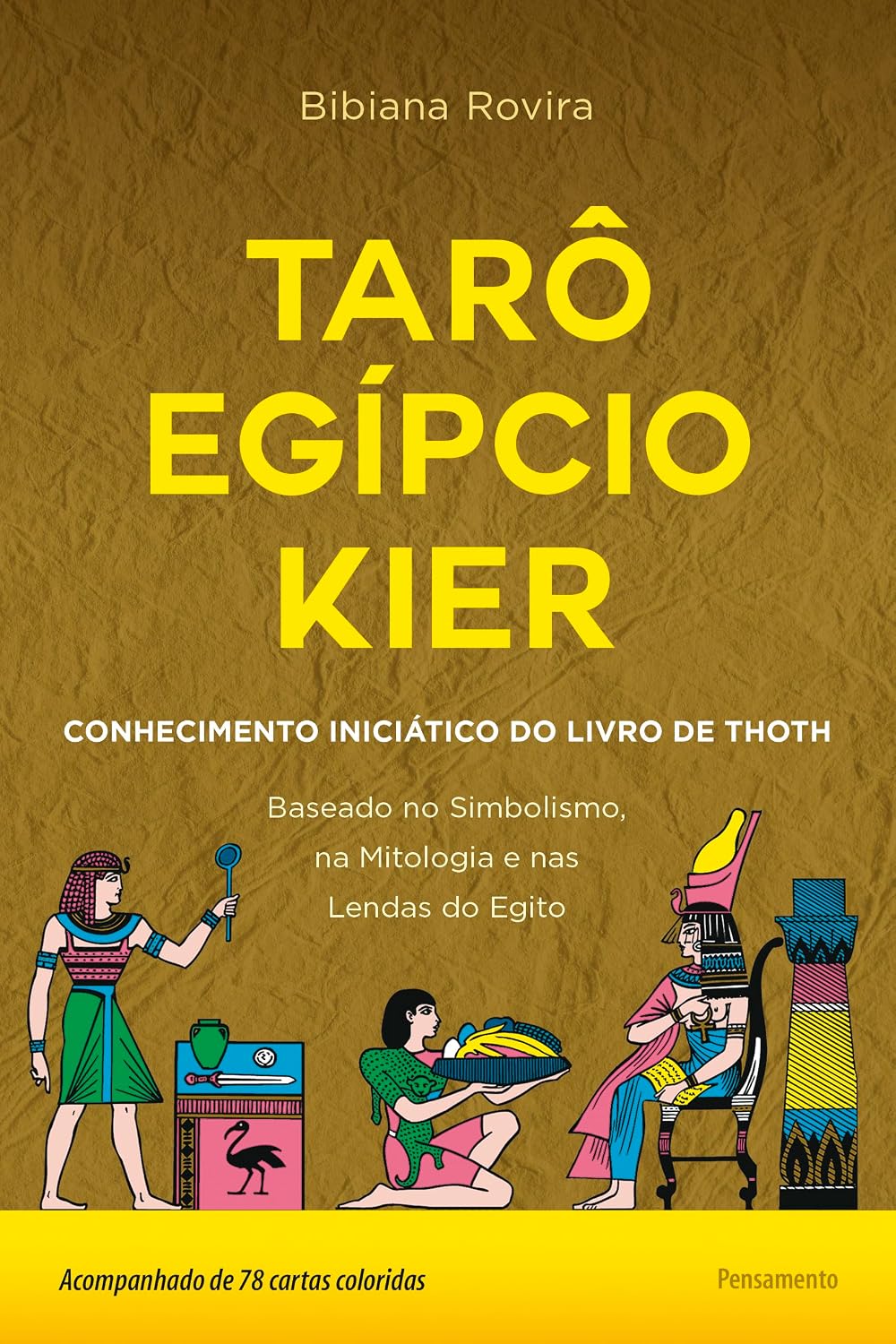 ler totalmente Tarô egípcio Kier - caixa com livro + 78 cartas: o Conhecimento Iniciático do Livro de Thoth